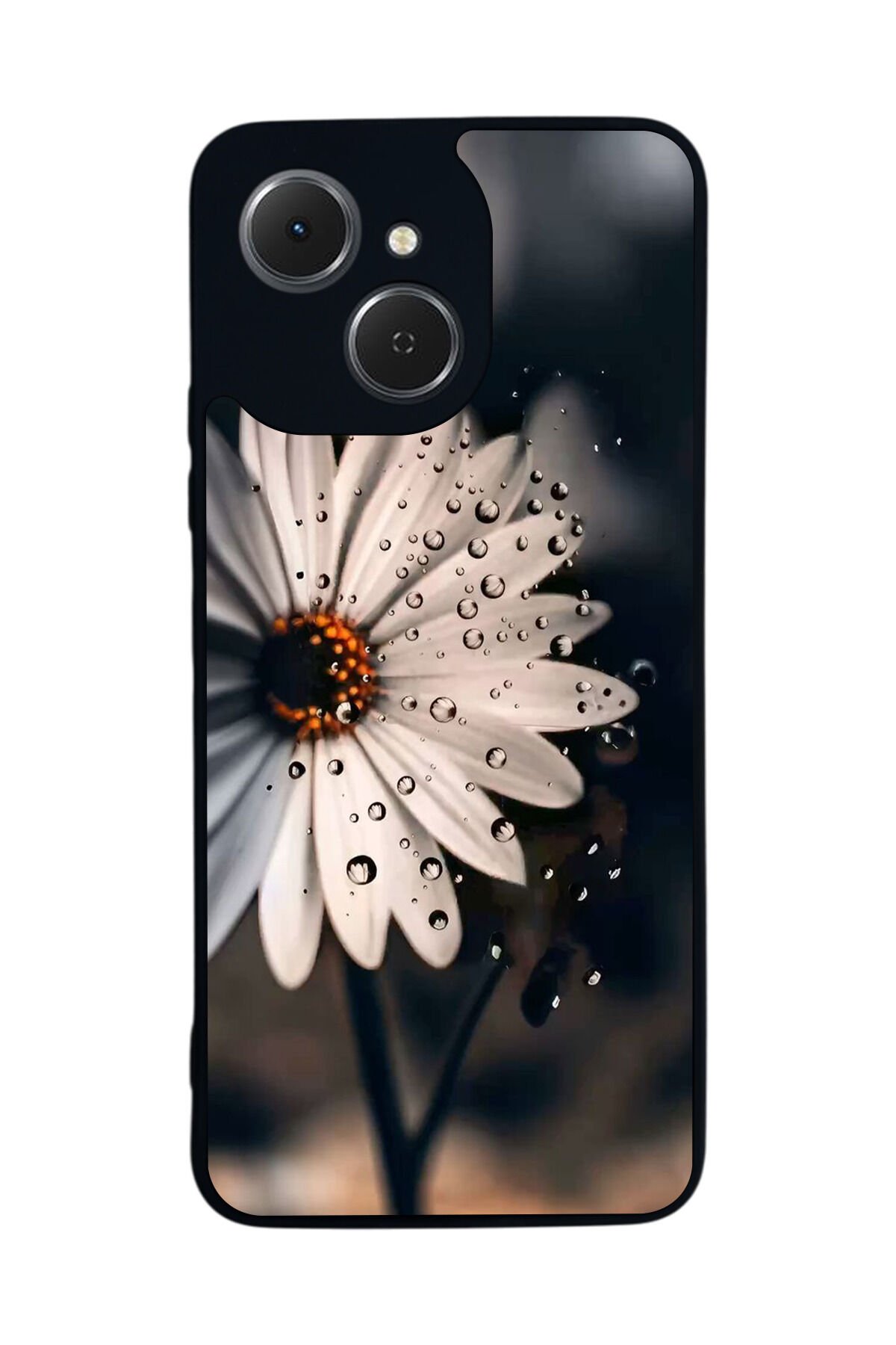 Tecno Spark 40C Uyumlu Cicek Tasarımlı Glossy Premium Kılıf