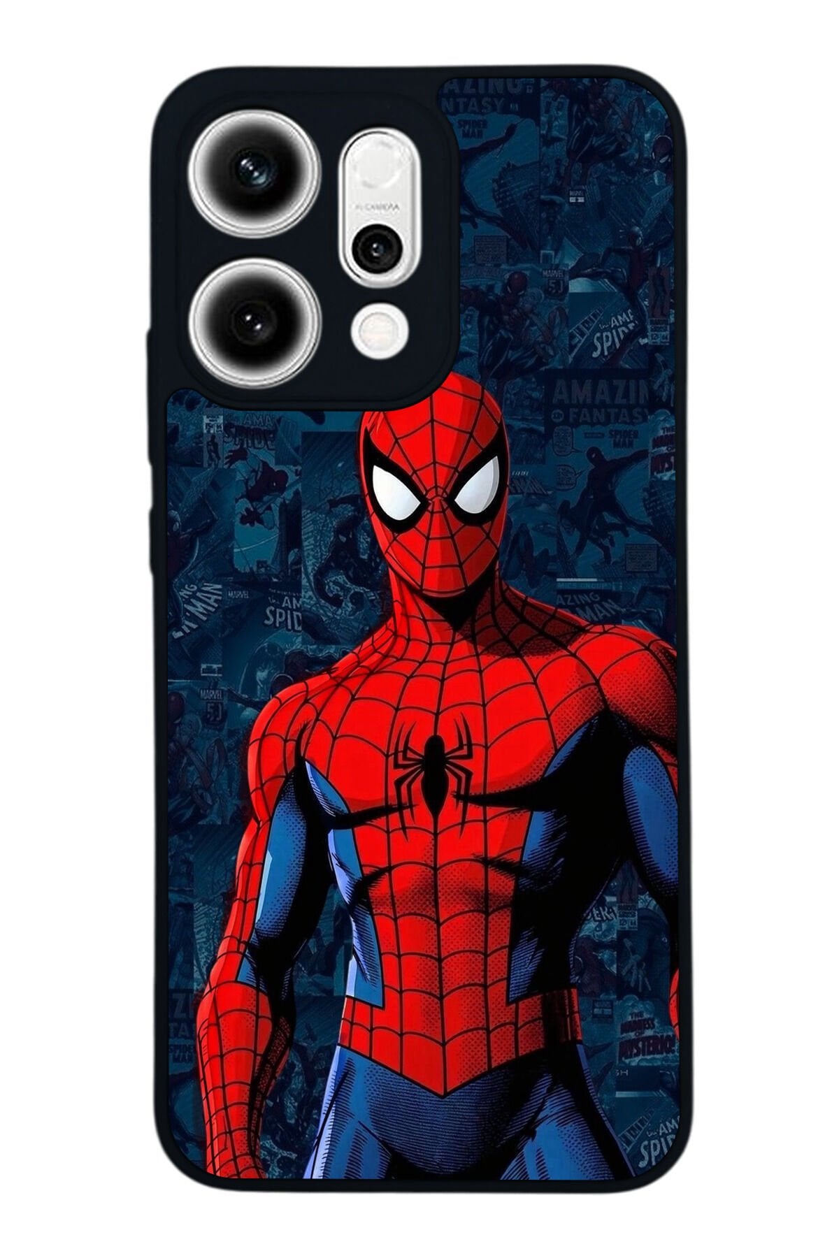 Oppo Reno 14 Uyumlu Spider Man ( Örümcek Adam ) Tasarımlı Glossy Premium Kılıf