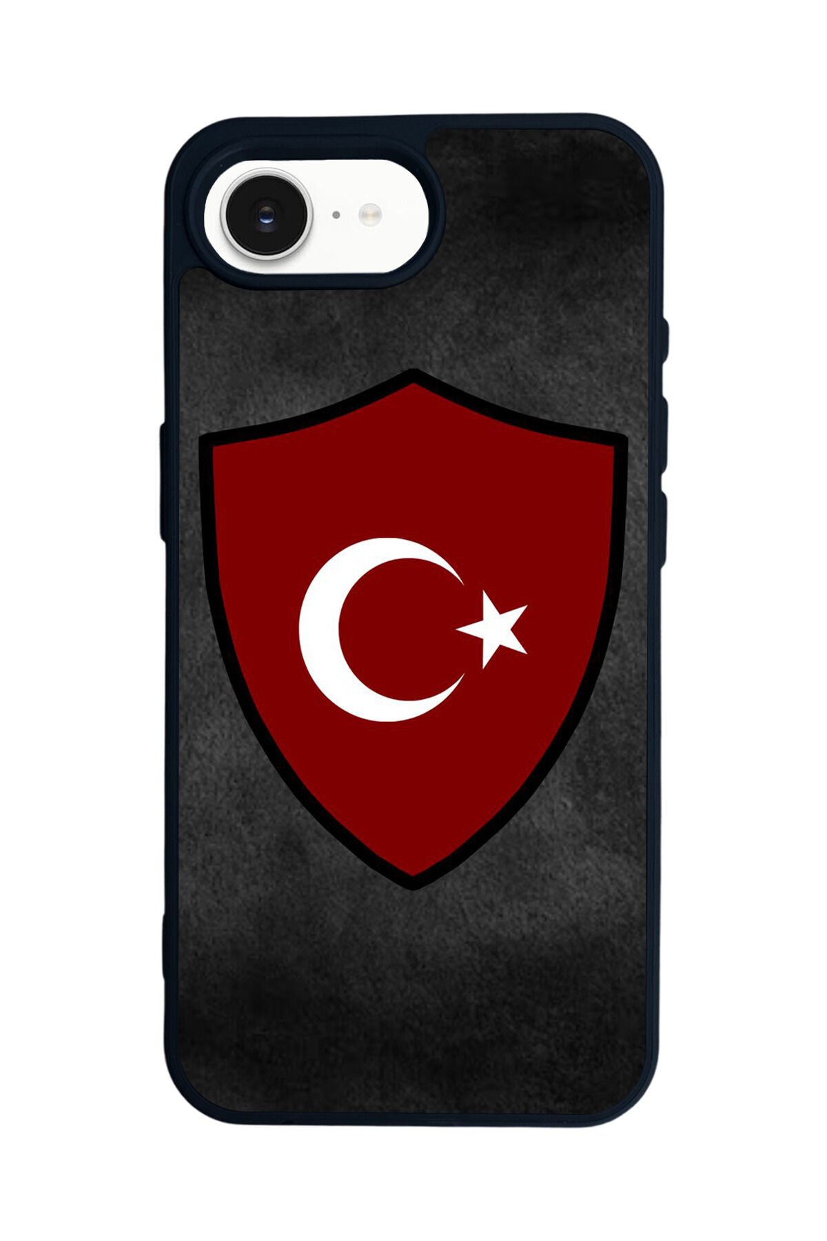iPhone 16E Uyumlu Türk Bayragi Tasarımlı Glossy Premium Kılıf