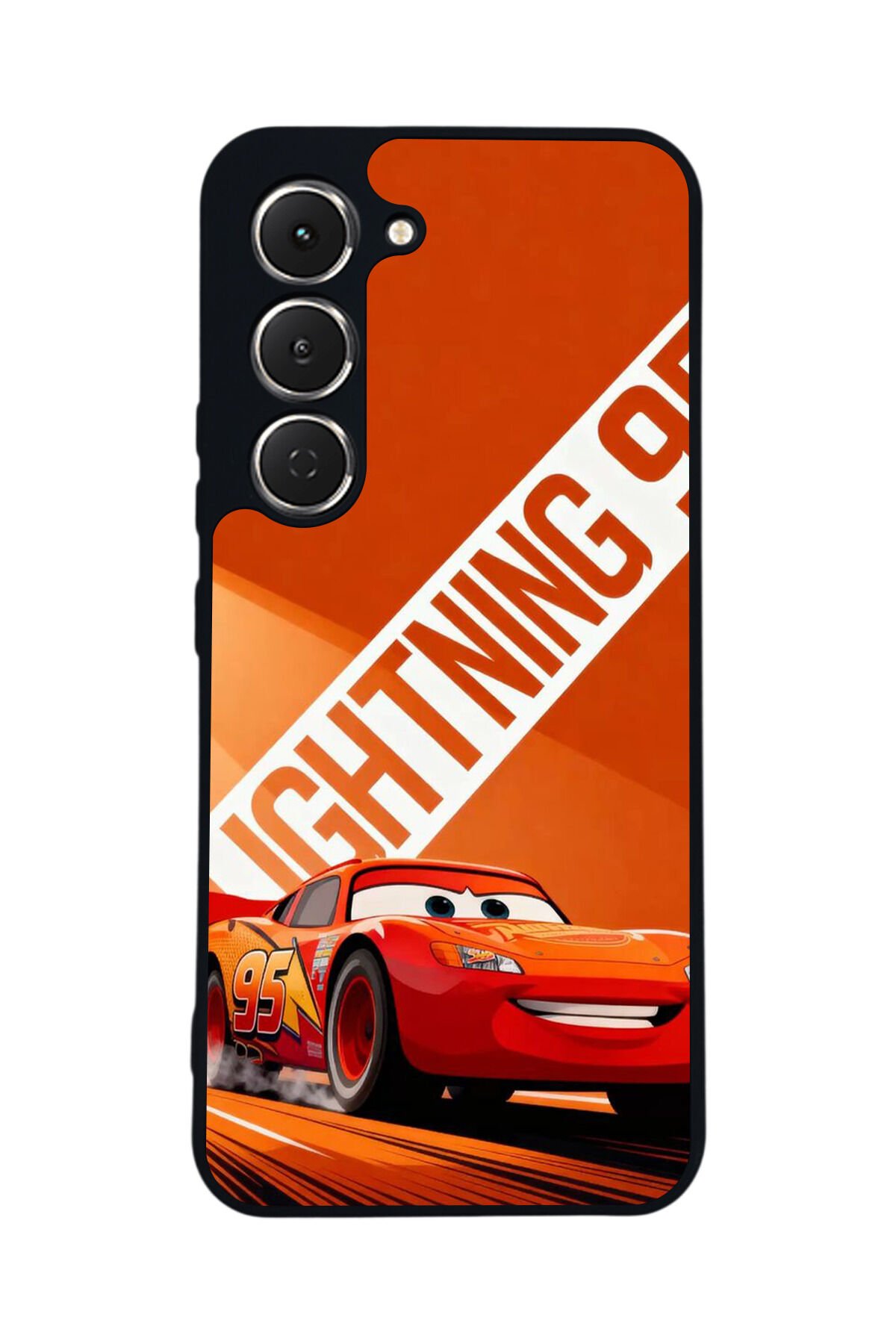 Tecno Spark 40 Pro Uyumlu Şimsek McQueen Tasarımlı Glossy Premium Kılıf