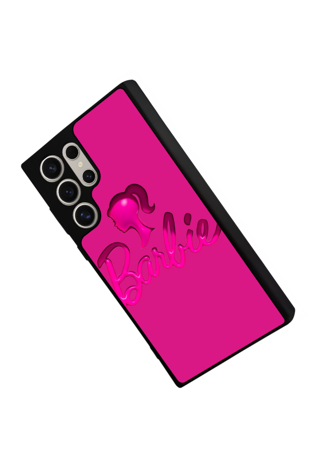 Samsung Galaxy S22 Ultra Uyumlu Barbie Tasarımlı Glossy Premium Kılıf