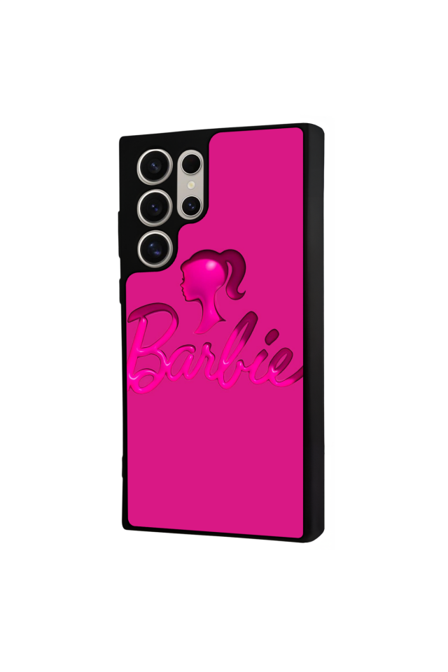 Samsung Galaxy S22 Ultra Uyumlu Barbie Tasarımlı Glossy Premium Kılıf