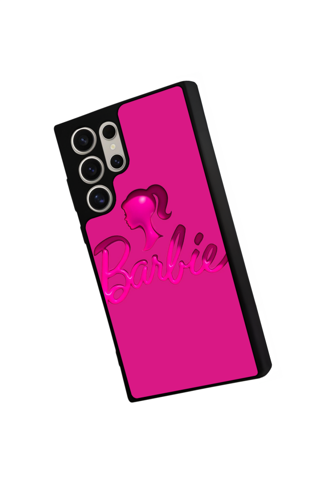 Samsung Galaxy S22 Ultra Uyumlu Barbie Tasarımlı Glossy Premium Kılıf