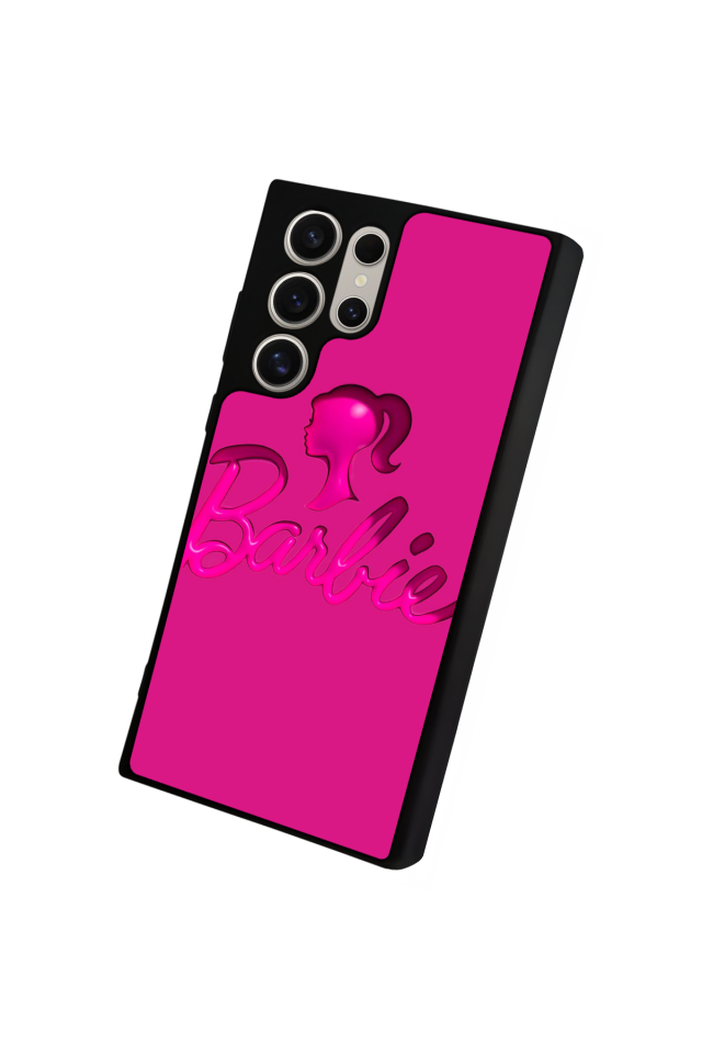 Samsung Galaxy S22 Ultra Uyumlu Barbie Tasarımlı Glossy Premium Kılıf