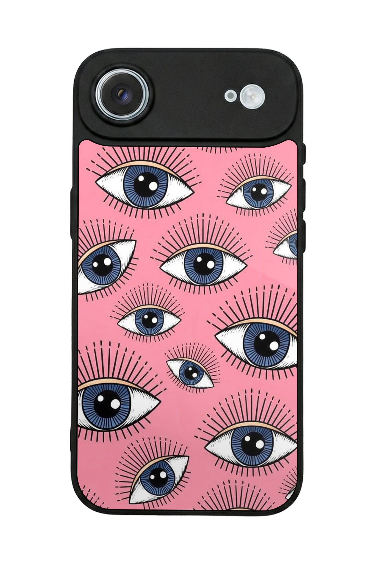iPhone 17 Air Uyumlu Göz Tasarımlı Glossy Premium Kılıf