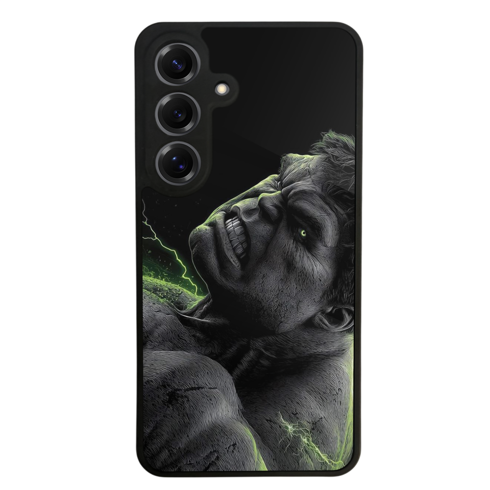 Samsung Galaxy S25 Uyumlu Hulk Tasarımlı Glossy Premium Kılıf