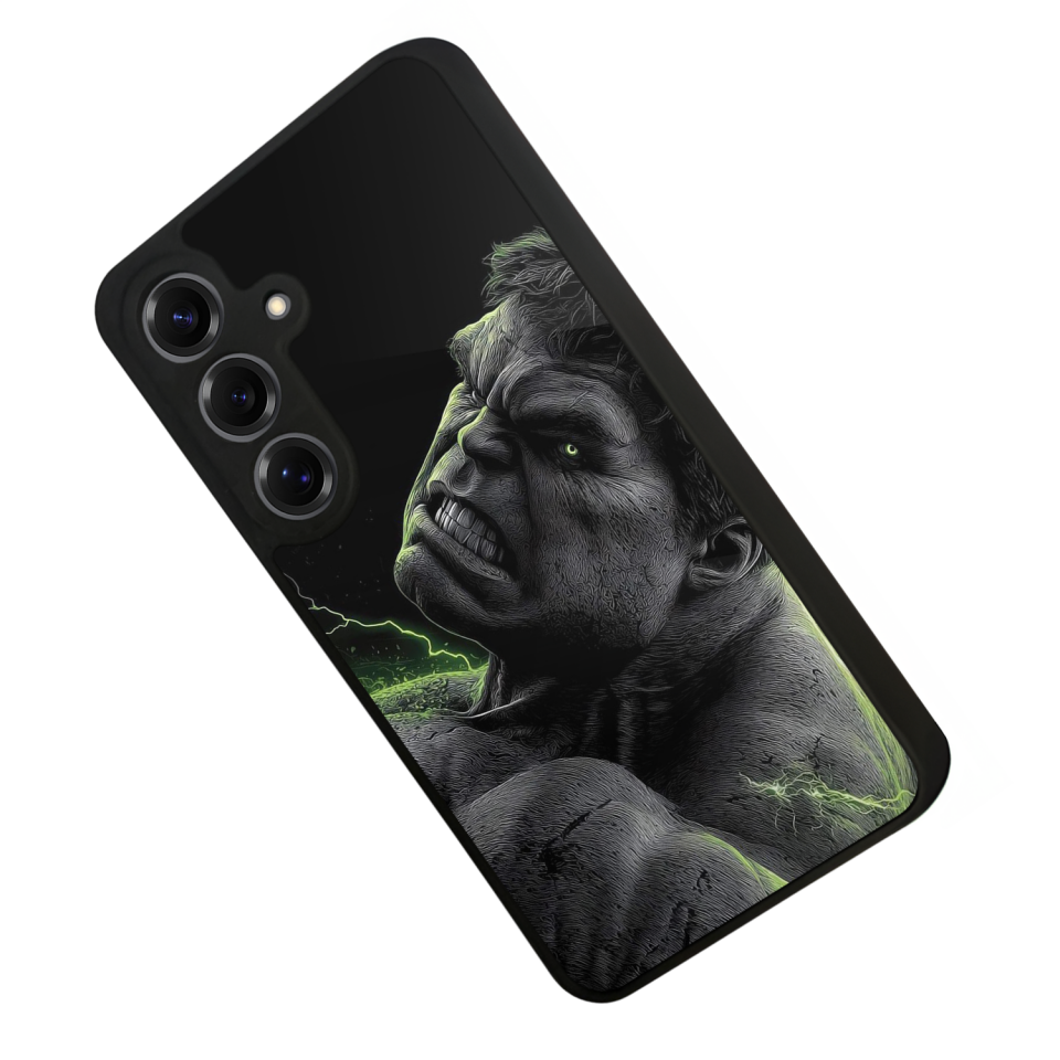 Samsung Galaxy S25 Uyumlu Hulk Tasarımlı Glossy Premium Kılıf