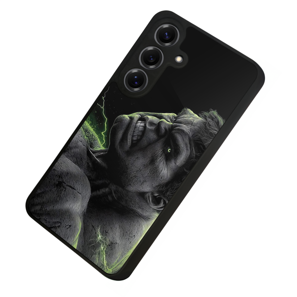 Samsung Galaxy S25 Uyumlu Hulk Tasarımlı Glossy Premium Kılıf