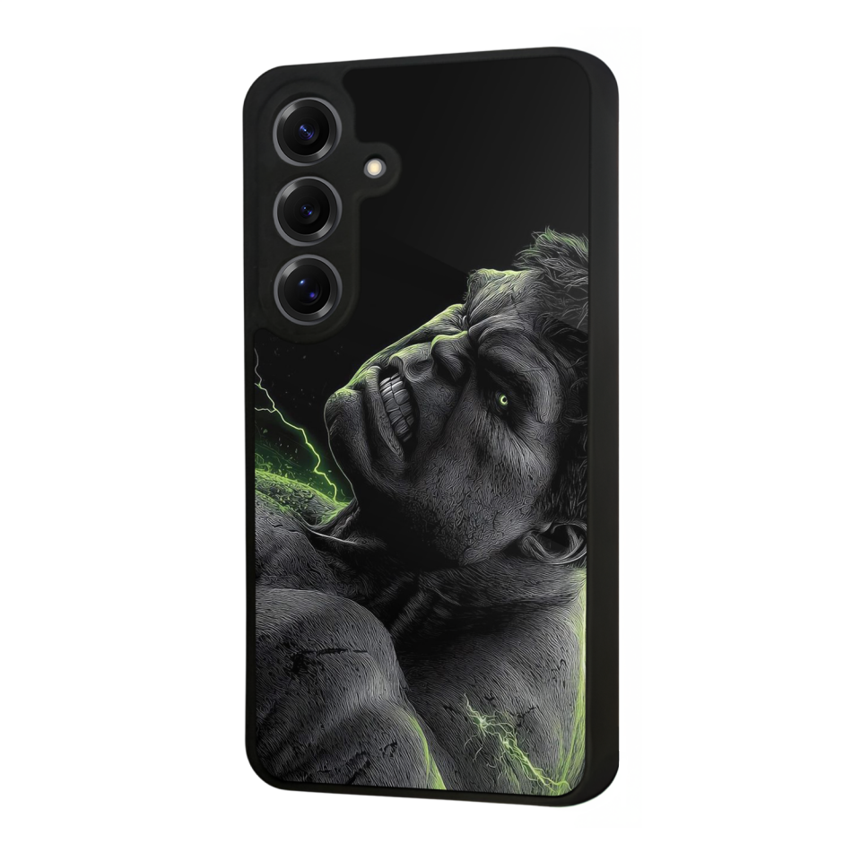 Samsung Galaxy S25 Uyumlu Hulk Tasarımlı Glossy Premium Kılıf