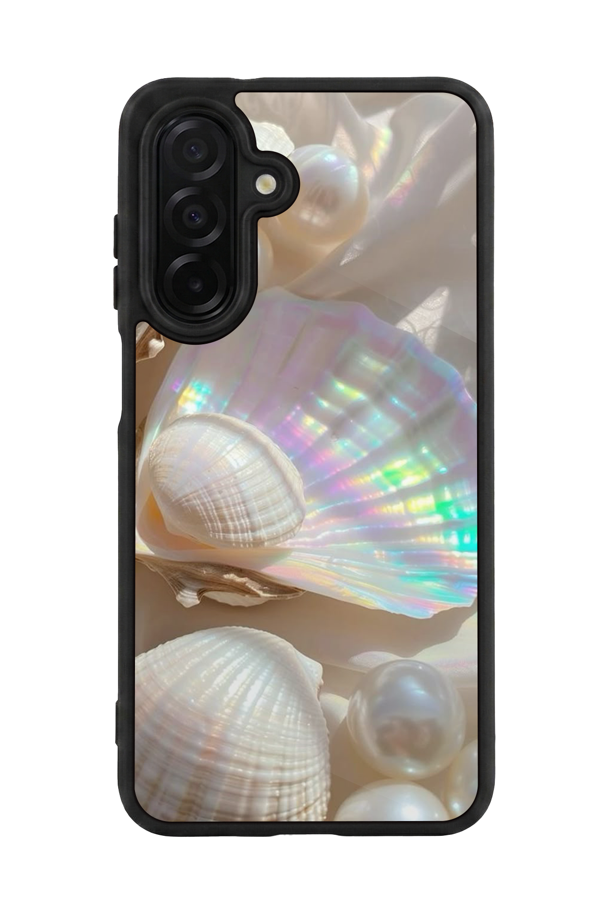 Samsung Galaxy A36 Uyumlu  İnci Tasarımlı Glossy Premium Kılıf