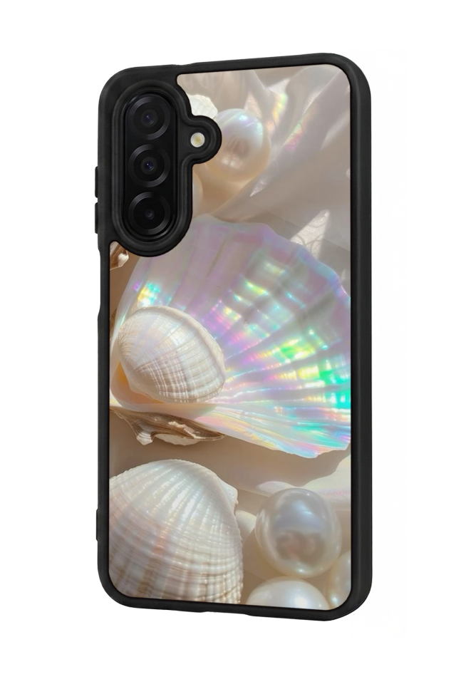 Samsung Galaxy A36 Uyumlu  İnci Tasarımlı Glossy Premium Kılıf