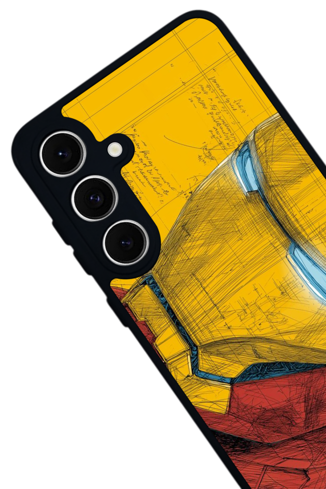 Samsung Galaxy A16 Uyumlu  Iron Man ( Demir Adam ) Tasarımlı Glossy Premium Kılıf