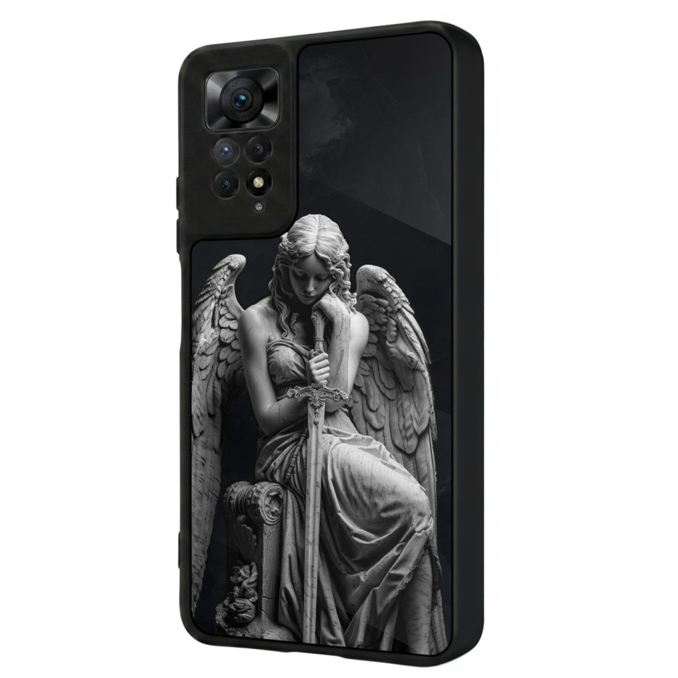 Xiaomi Redmi Note 11 Pro Uyumlu Melek Tasarımlı Glossy Premium Kılıf