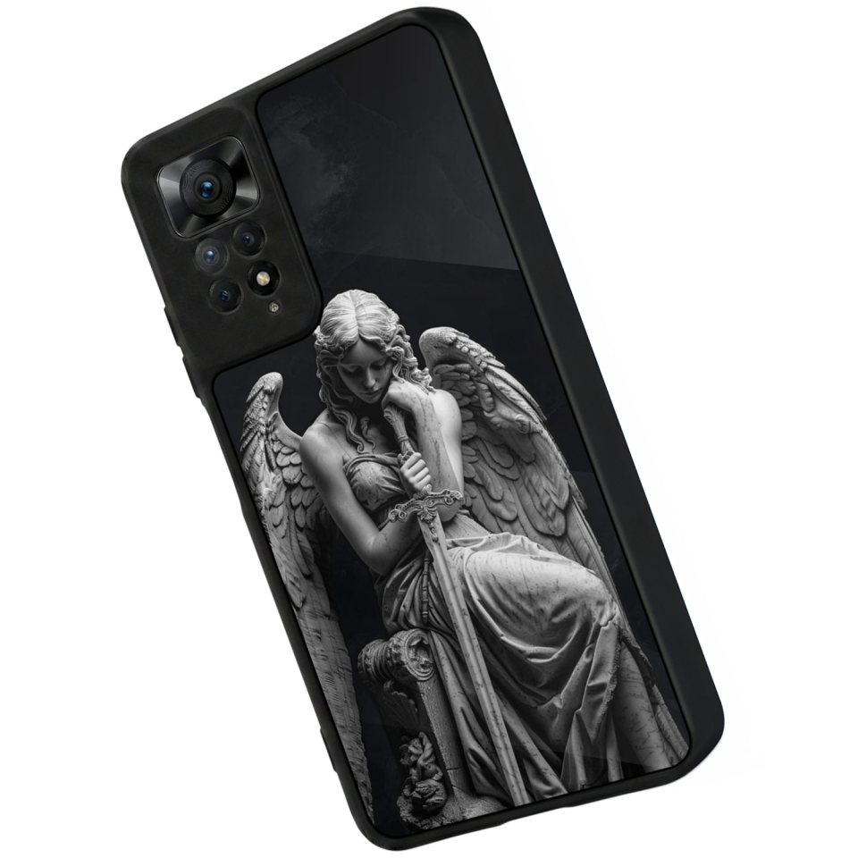 Xiaomi Redmi Note 11 Pro Uyumlu Melek Tasarımlı Glossy Premium Kılıf