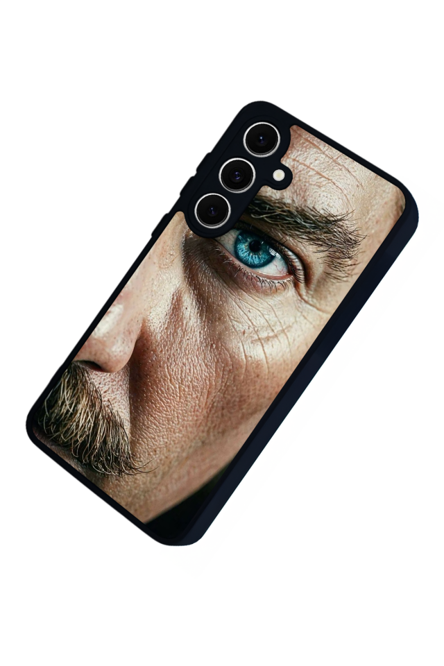 Samsung Galaxy S24 FE Uyumlu Mustafa Kemal Ataturk Tasarımlı Glossy Premium Kılıf