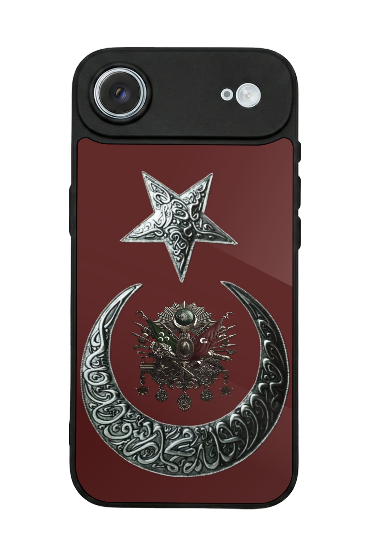 iPhone 17 Air Uyumlu Osmanli Tugrasi Tasarımlı Glossy Premium Kılıf