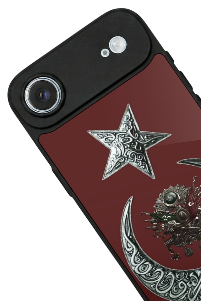 iPhone 17 Air Uyumlu Osmanli Tugrasi Tasarımlı Glossy Premium Kılıf