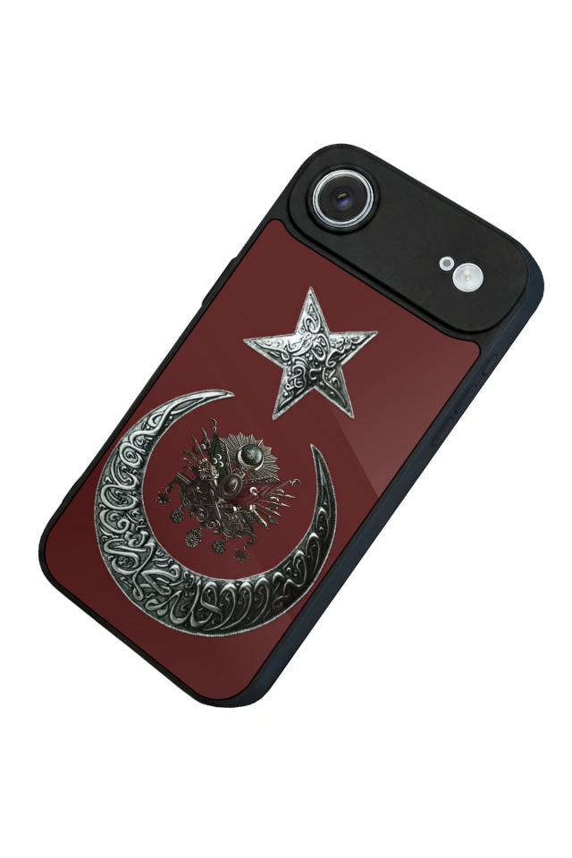 iPhone 17 Air Uyumlu Osmanli Tugrasi Tasarımlı Glossy Premium Kılıf
