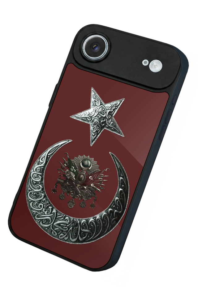 iPhone 17 Air Uyumlu Osmanli Tugrasi Tasarımlı Glossy Premium Kılıf