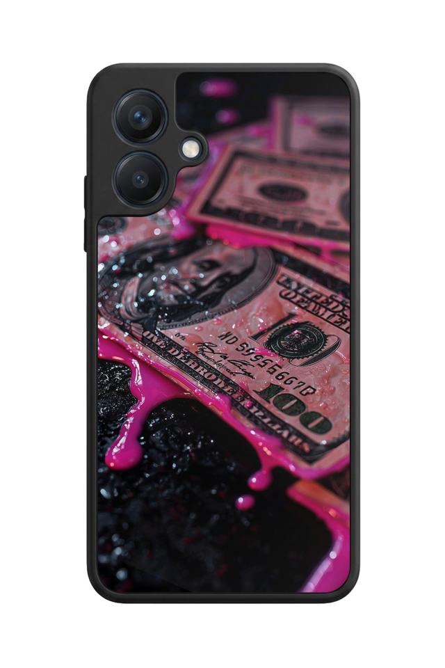 Samsung Galaxy A07 Uyumlu Para Tasarımlı Glossy Premium Kılıf