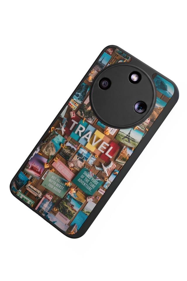 Honor Magic 8 Lite Uyumlu Poster Tasarımlı Glossy Premium Kılıf