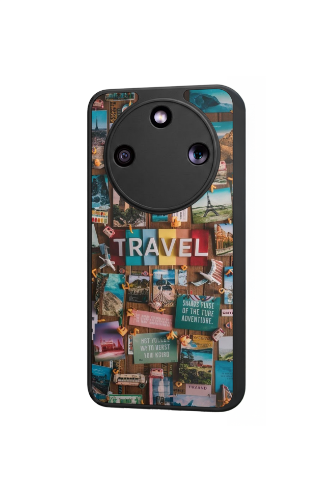 Honor Magic 8 Lite Uyumlu Poster Tasarımlı Glossy Premium Kılıf