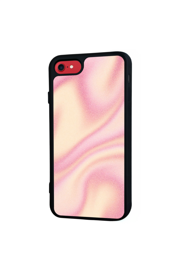 iPhone SE Uyumlu Soft Degrade Tasarımlı Glossy Premium Kılıf