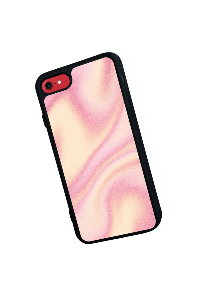 iPhone SE Uyumlu Soft Degrade Tasarımlı Glossy Premium Kılıf