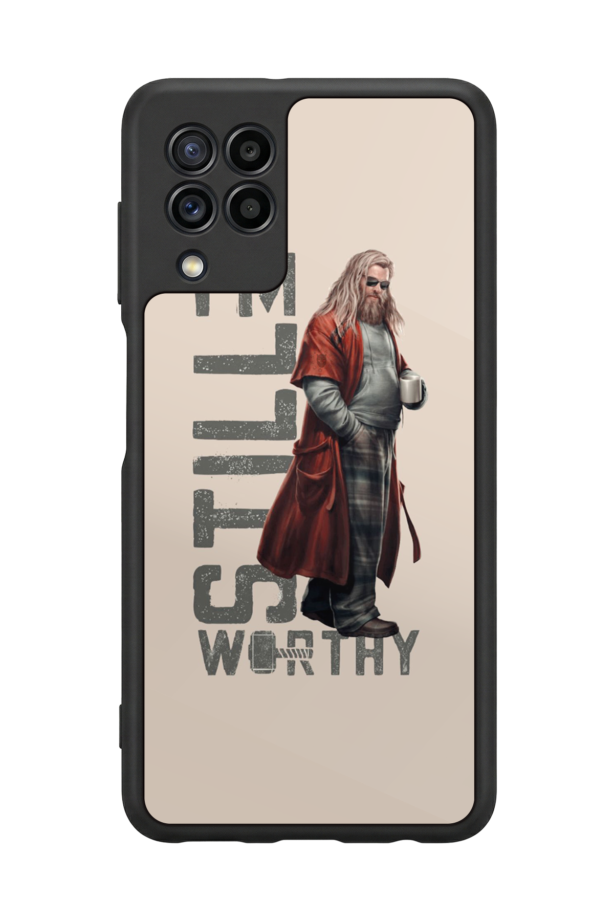 Samsung Galaxy M22 Uyumlu Thor Tasarımlı Glossy Premium Kılıf