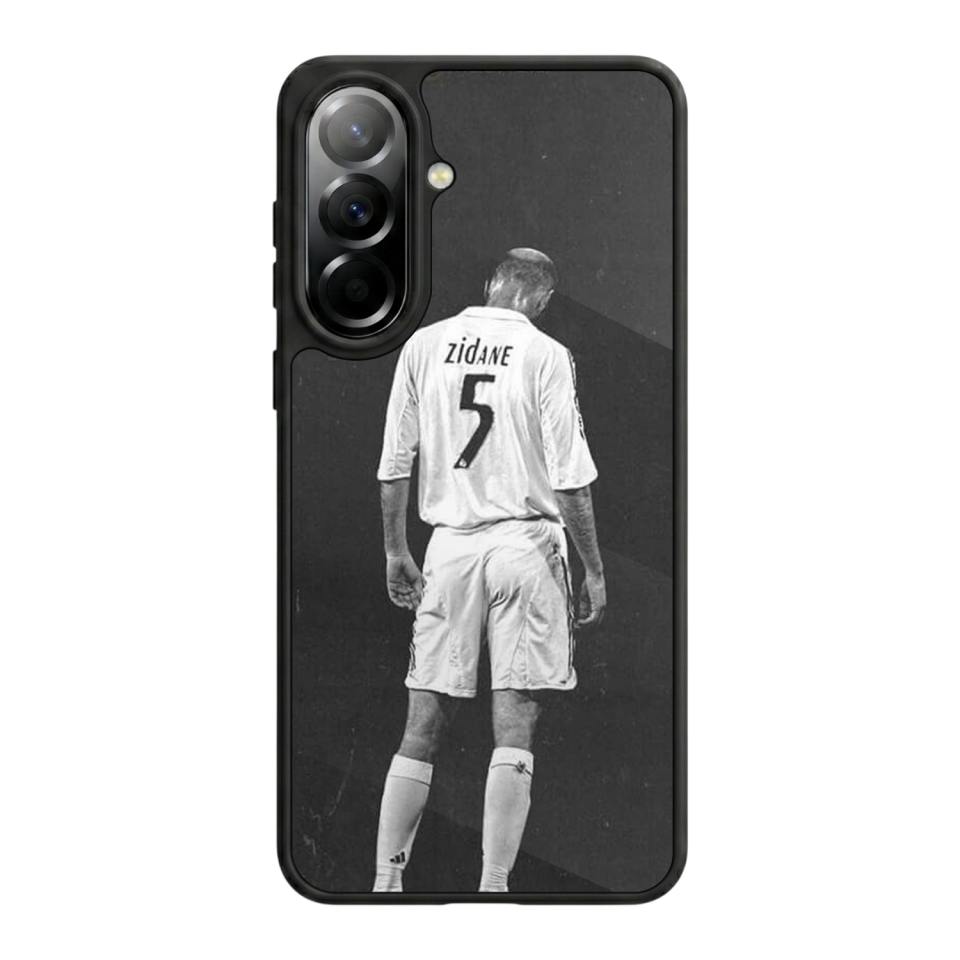 Samsung Galaxy A37 Uyumlu Zidane Tasarımlı Glossy Premium Kılıf