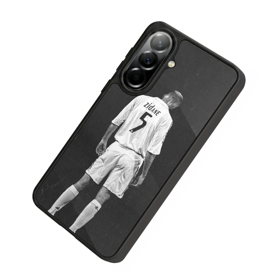 Samsung Galaxy A37 Uyumlu Zidane Tasarımlı Glossy Premium Kılıf