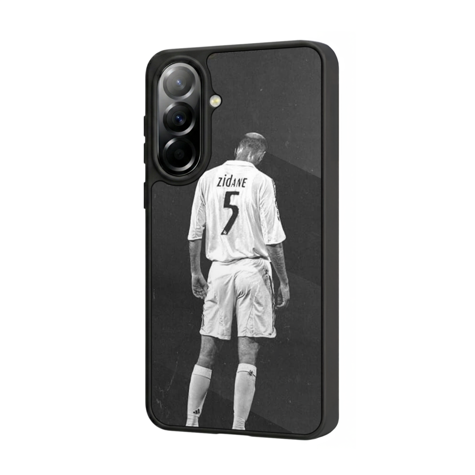 Samsung Galaxy A37 Uyumlu Zidane Tasarımlı Glossy Premium Kılıf