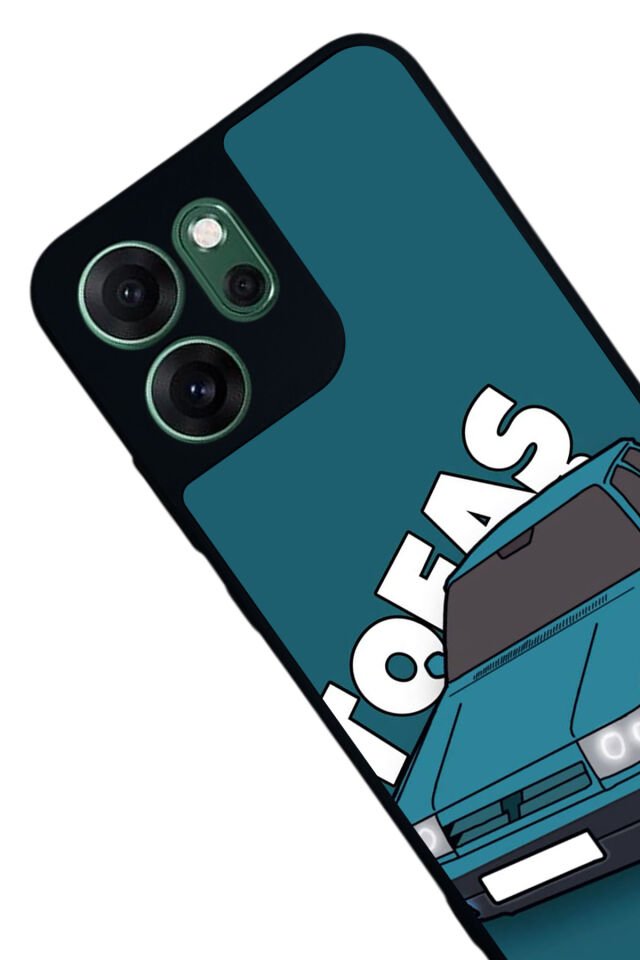 Oppo Reno 14F Uyumlu Tofas Tasarımlı Glossy Premium Kılıf
