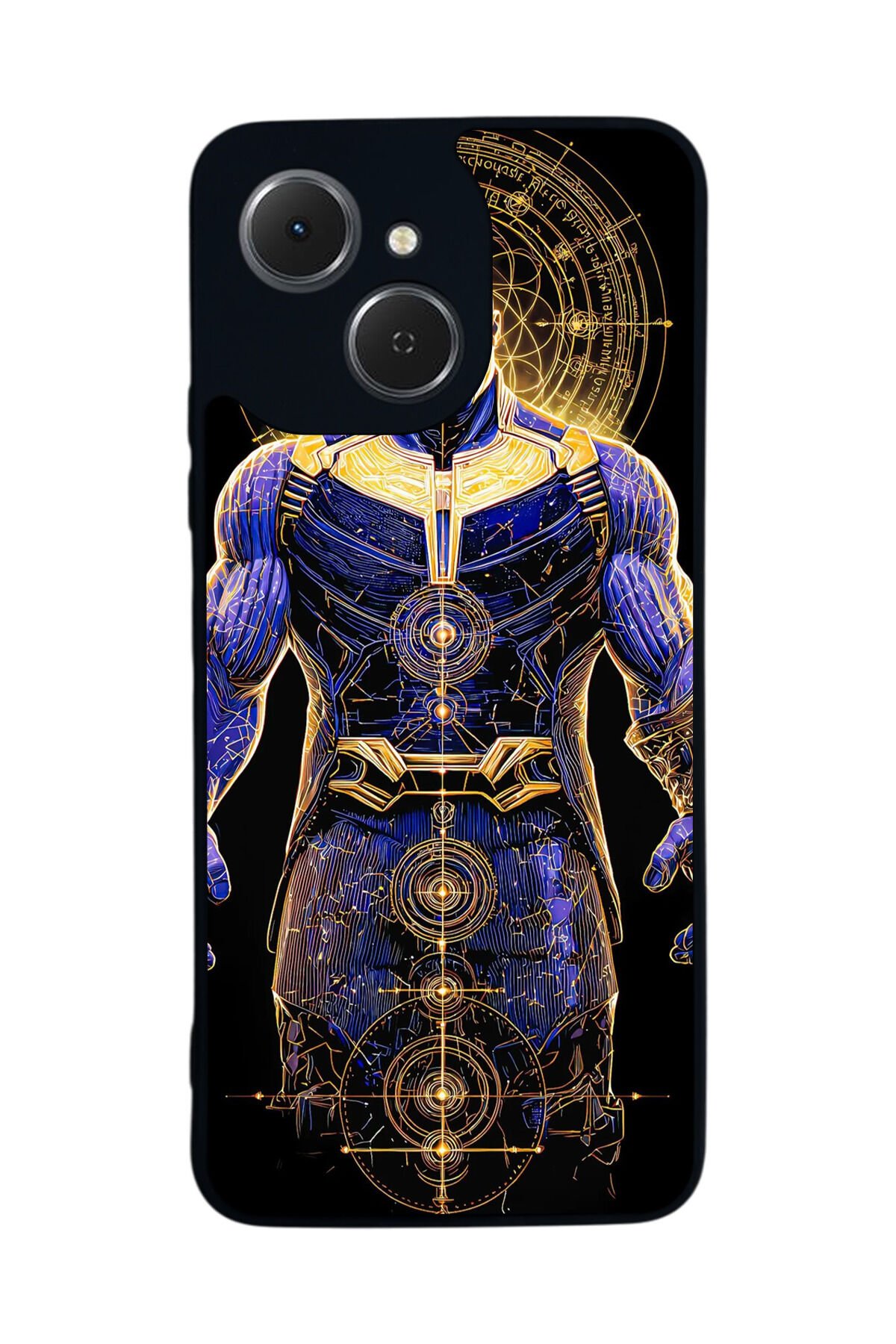 Tecno Spark 40C Uyumlu Thanos Tasarımlı Glossy Premium Kılıf