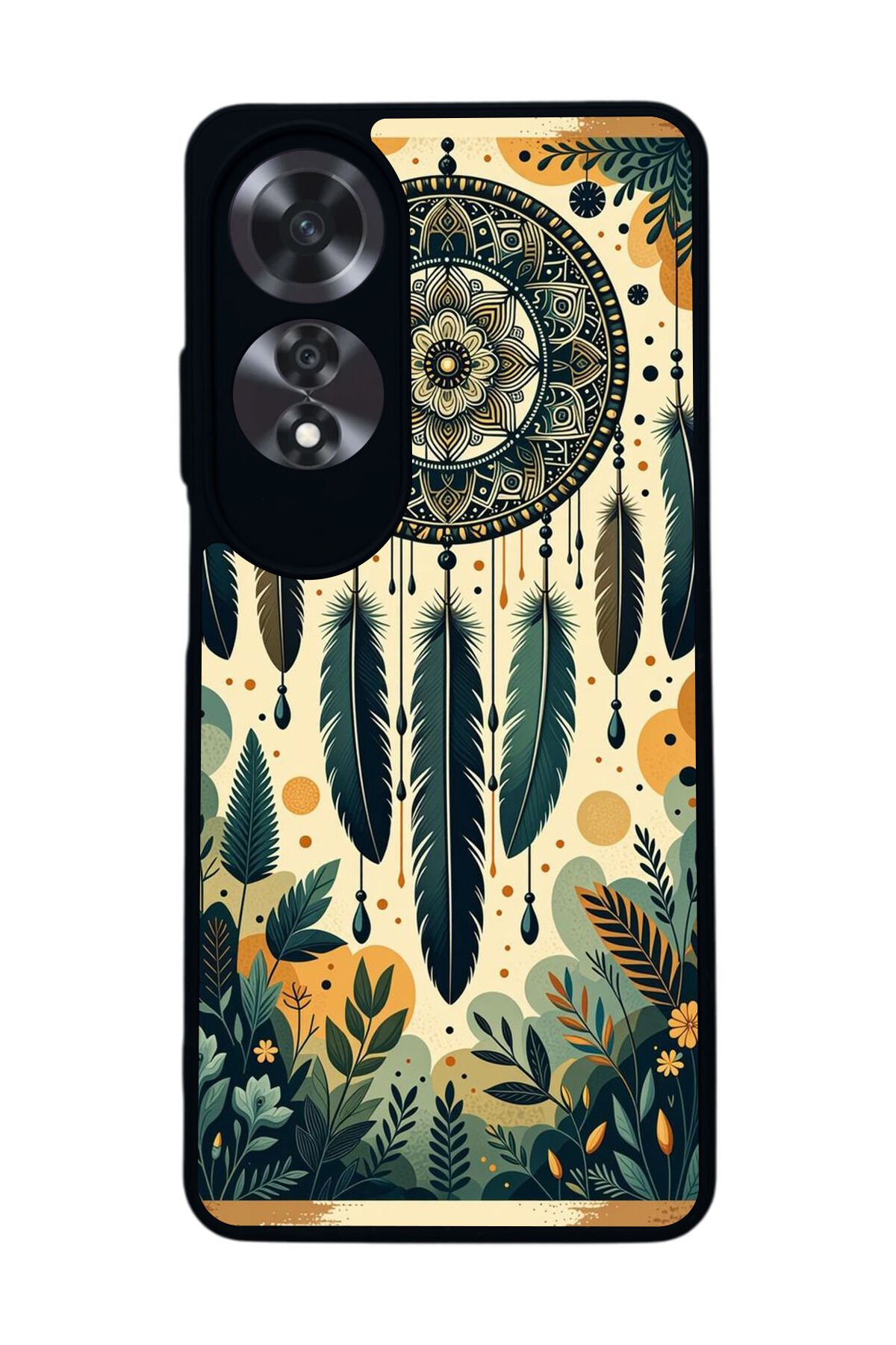 Oppo A60 Mat Siyah uyumlu Kılıf – Yumuşak Silikon, Koruyucu, Şok Emici Kapak