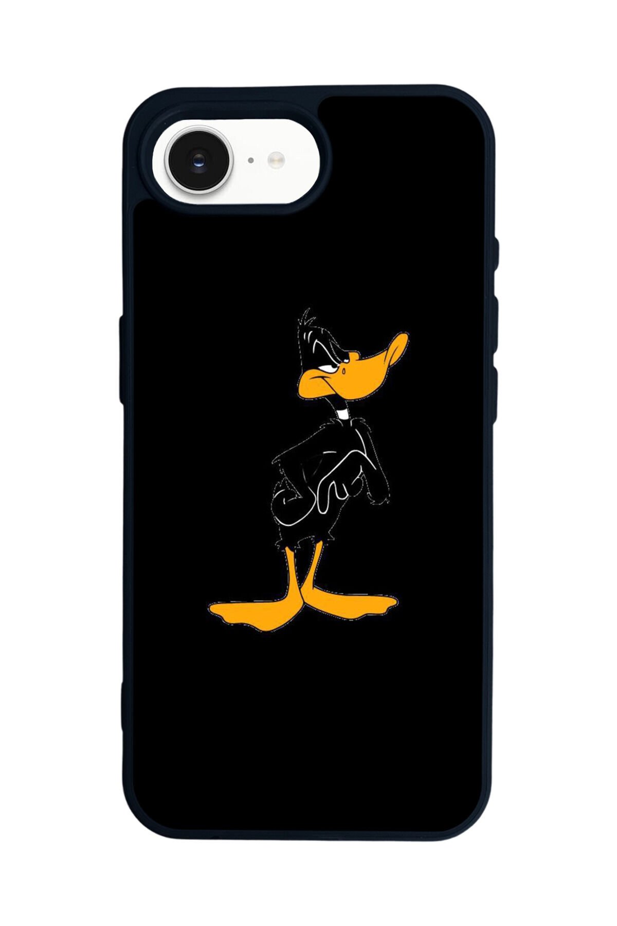 iPhone 16E Uyumlu Daffy duck Tasarımlı Glossy Premium Kılıf