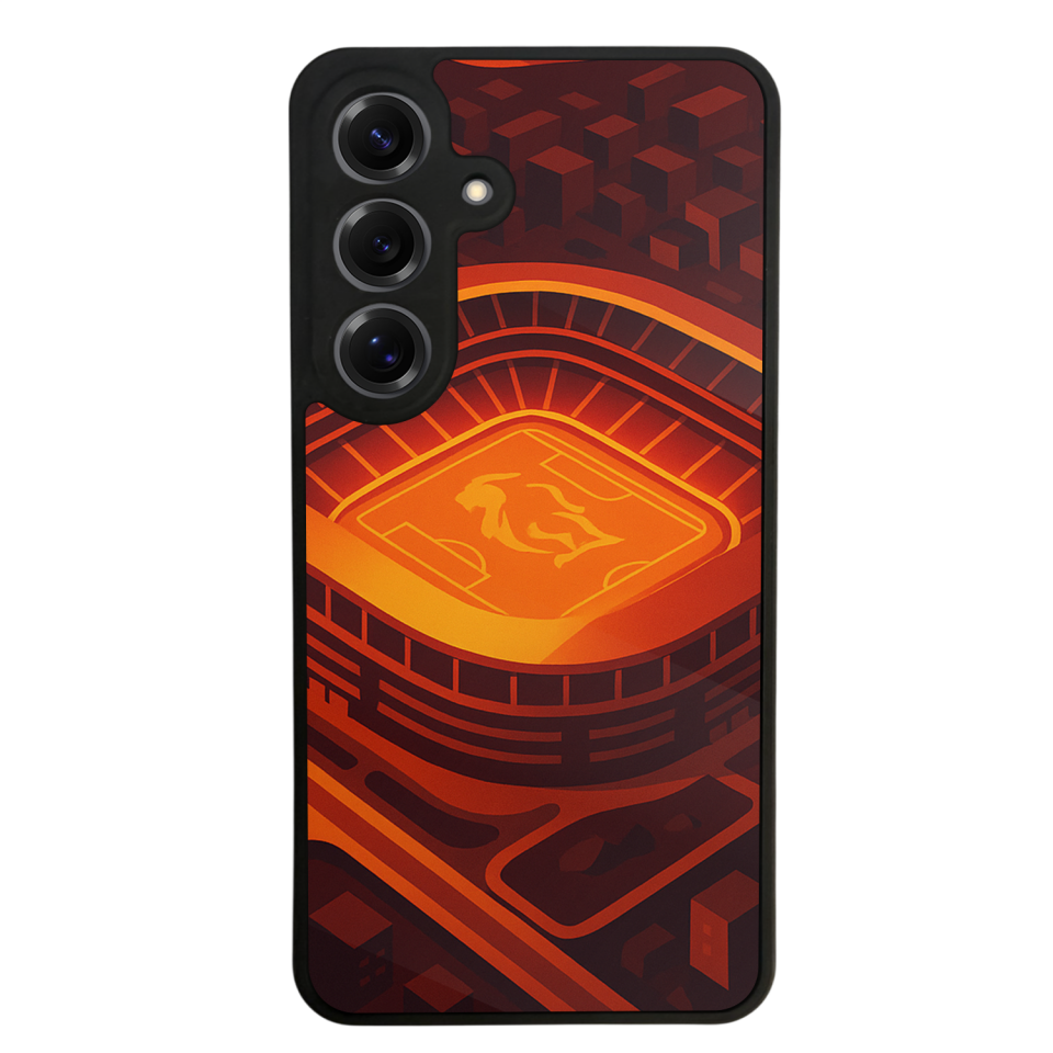 Samsung Galaxy S25 Uyumlu Aslan Tasarımlı Glossy Premium Kılıf