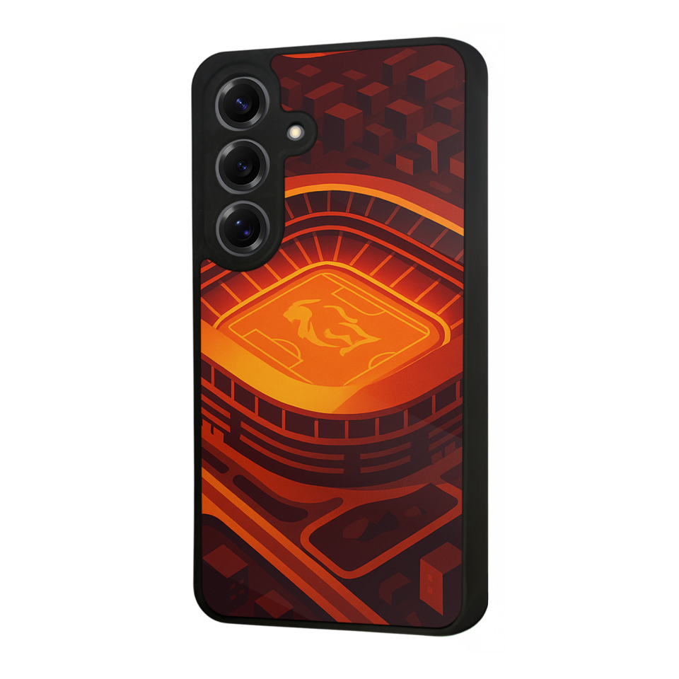 Samsung Galaxy S25 Uyumlu Aslan Tasarımlı Glossy Premium Kılıf