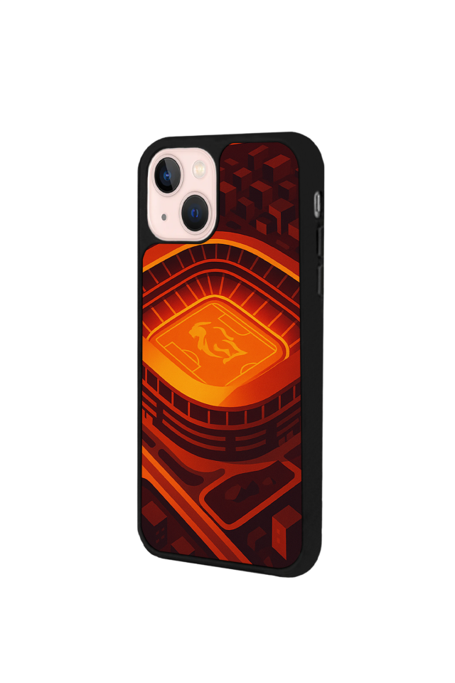 iPhone 13/14 Uyumlu Aslan Tasarımlı Glossy Premium Kılıf