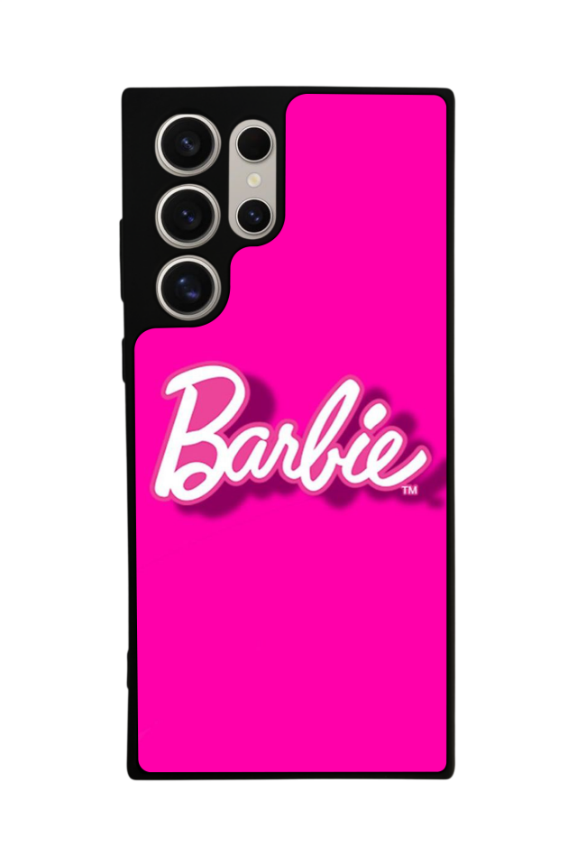 Samsung Galaxy S22 Ultra Uyumlu Barbie Tasarımlı Glossy Premium Kılıf
