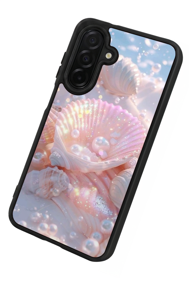 Samsung Galaxy A36 Uyumlu  İnci Tasarımlı Glossy Premium Kılıf