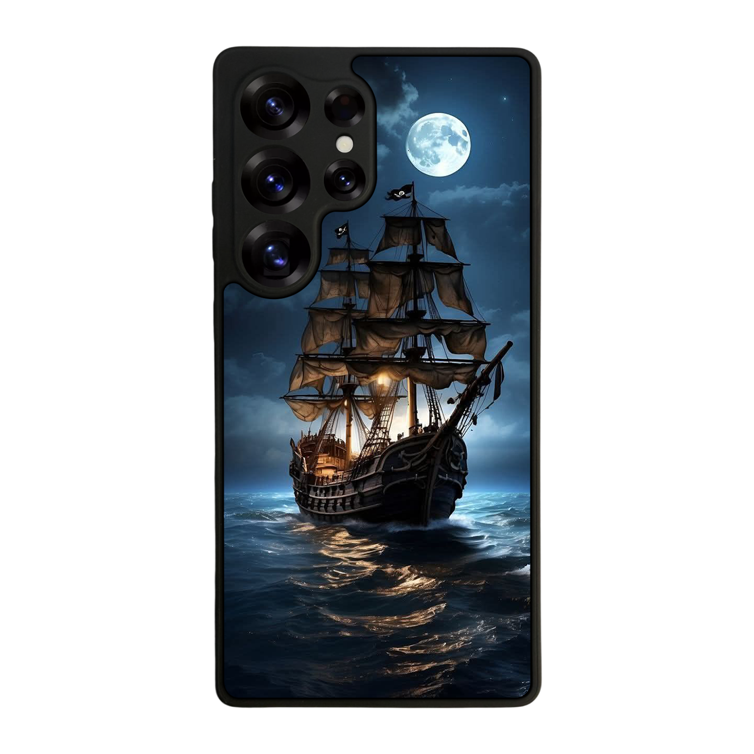 Samsung Galaxy S25 Ultra Uyumlu Korsan Tasarımlı Glossy Premium Kılıf