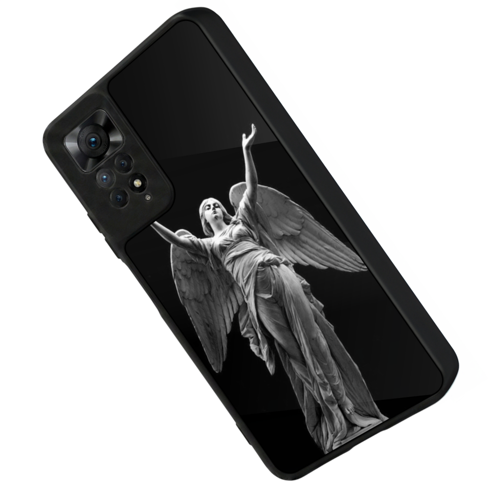 Xiaomi Redmi Note 11 Pro Uyumlu Melek Tasarımlı Glossy Premium Kılıf