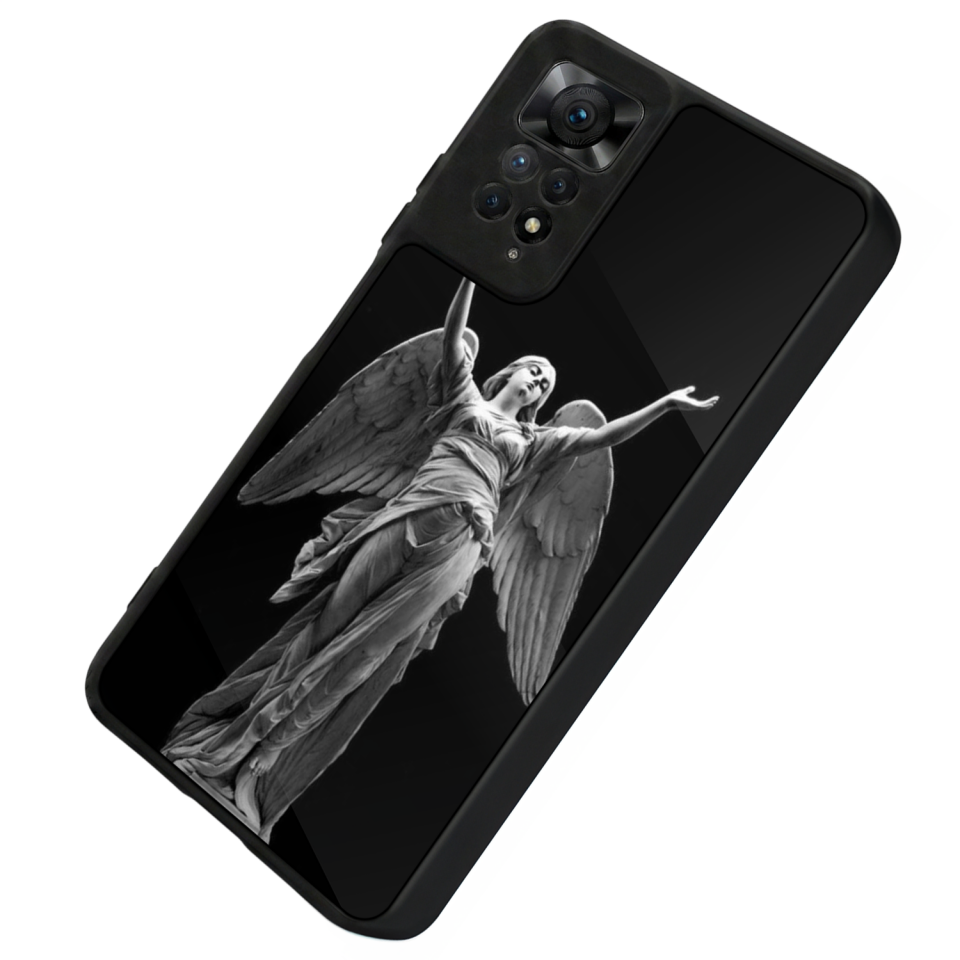 Xiaomi Redmi Note 11 Pro Uyumlu Melek Tasarımlı Glossy Premium Kılıf