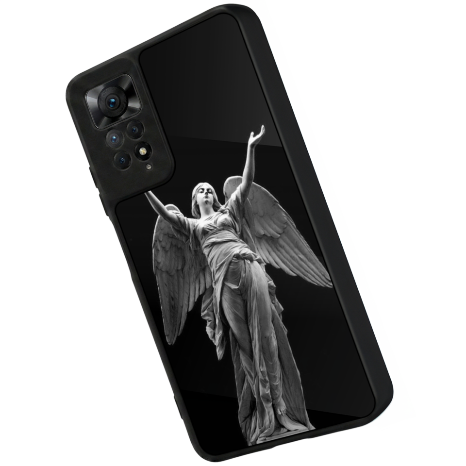 Xiaomi Redmi Note 11 Pro Uyumlu Melek Tasarımlı Glossy Premium Kılıf