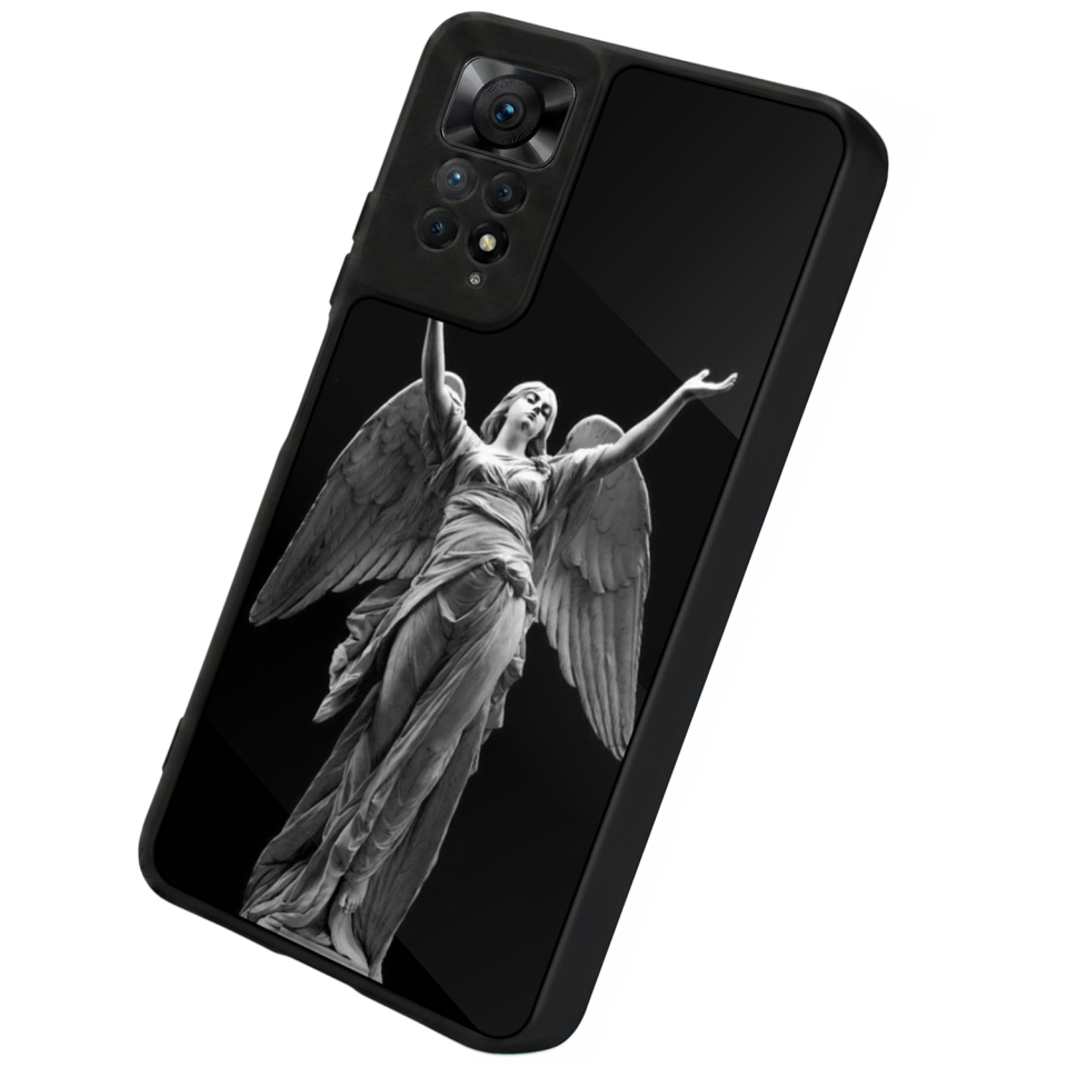 Xiaomi Redmi Note 11 Pro Uyumlu Melek Tasarımlı Glossy Premium Kılıf