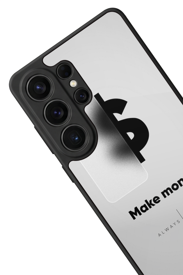 Samsung Galaxy S26 Ultra Uyumlu Money Para Tasarımlı Glossy Premium Kılıf