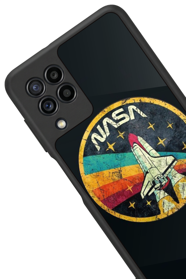 Samsung Galaxy M22 Uyumlu Nasa Tasarımlı Glossy Premium Kılıf