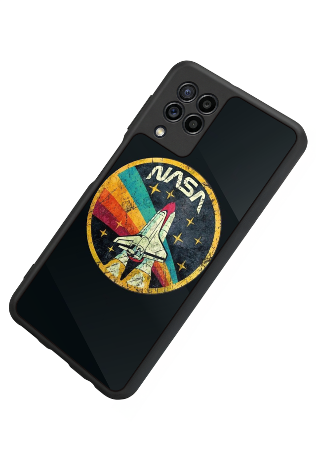 Samsung Galaxy M22 Uyumlu Nasa Tasarımlı Glossy Premium Kılıf