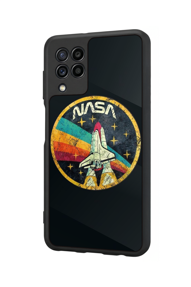 Samsung Galaxy M22 Uyumlu Nasa Tasarımlı Glossy Premium Kılıf